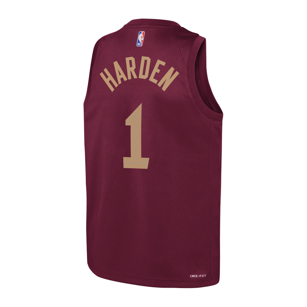 Nike James Harden #1 Cleveland Cavaliers Blue Icon Edition Swingman Jersey