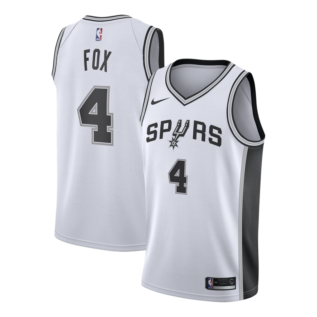 Mitchell & Ness Dennis Rodman #10 San Antonio Spurs Hardwood Classics Swingman Jersey