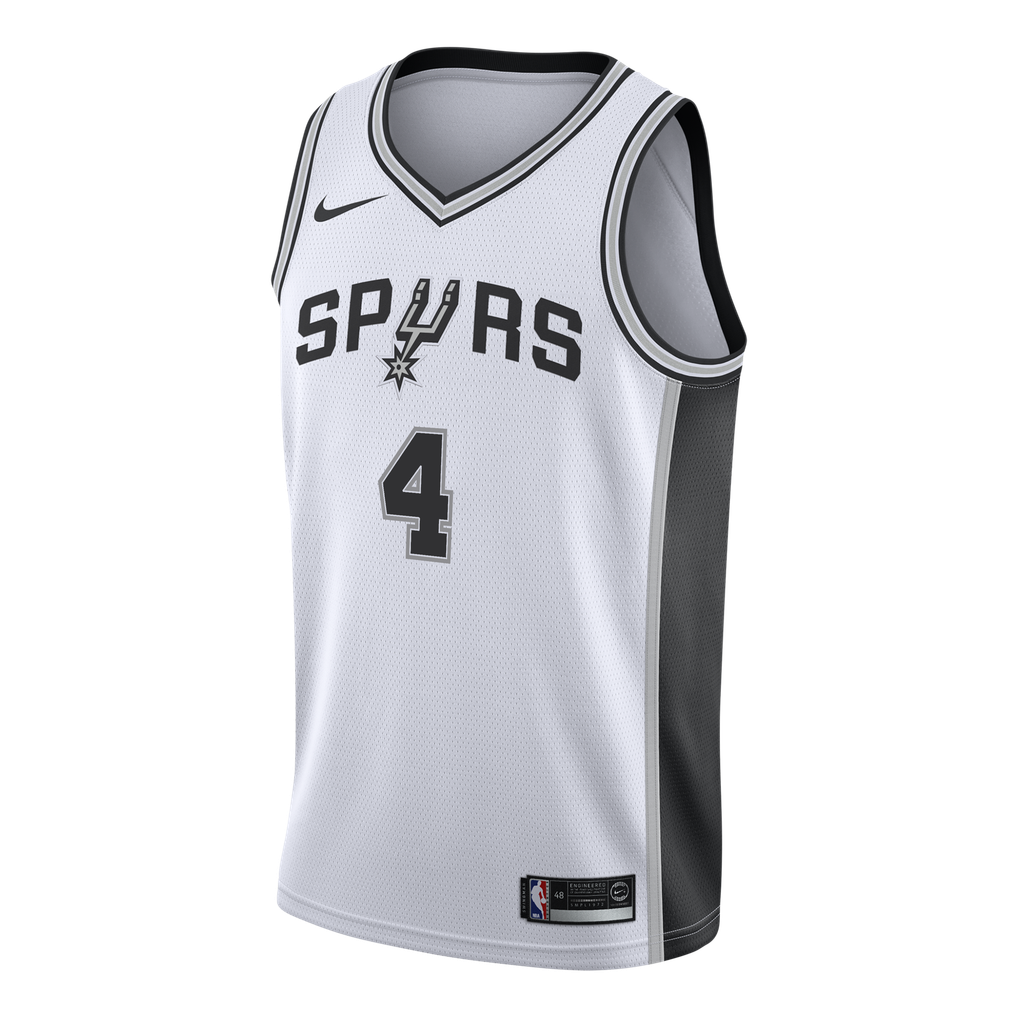 Mitchell & Ness Dennis Rodman #10 San Antonio Spurs Hardwood Classics Swingman Jersey