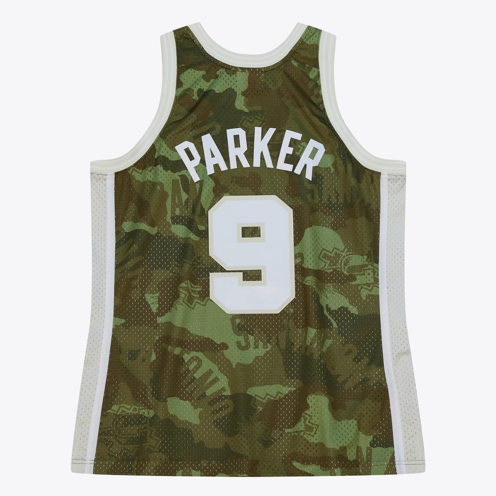 Mitchell & Ness Tony Parker #9 San Antonio Spurs Hardwood Classics Swingman Camo Jersey