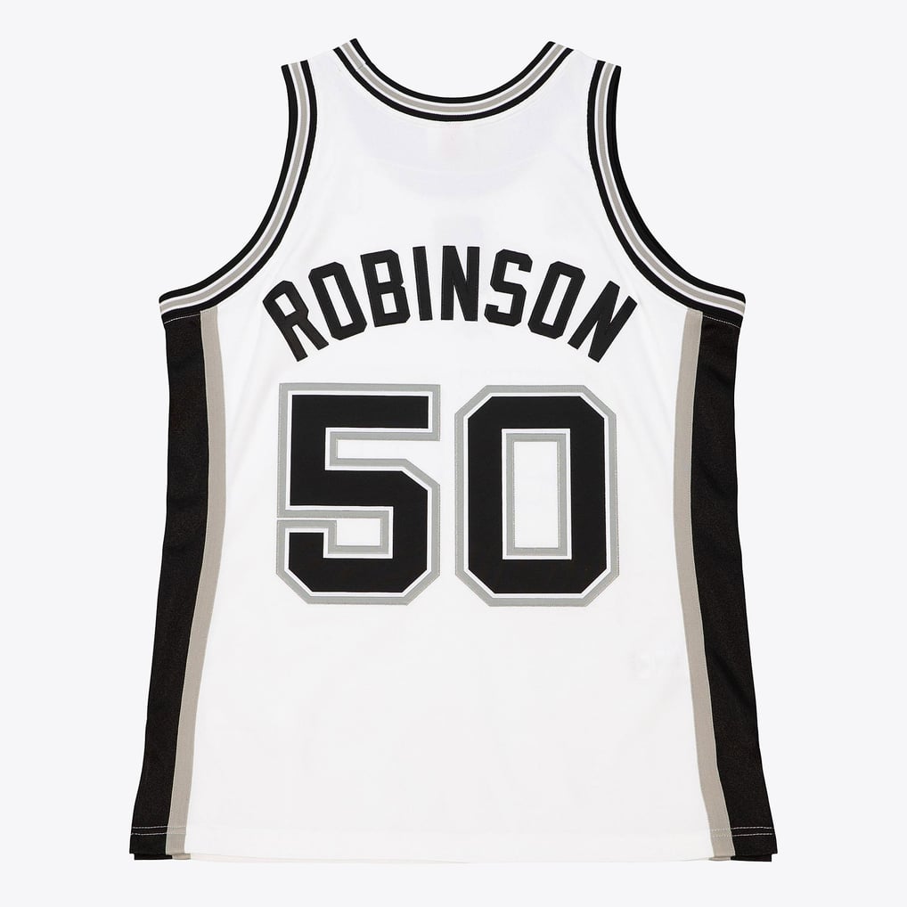 Mitchell & Ness David Robinson #50 San Antonio Spurs 2002-03 Finals Authentic Hardwood Classics Jersey