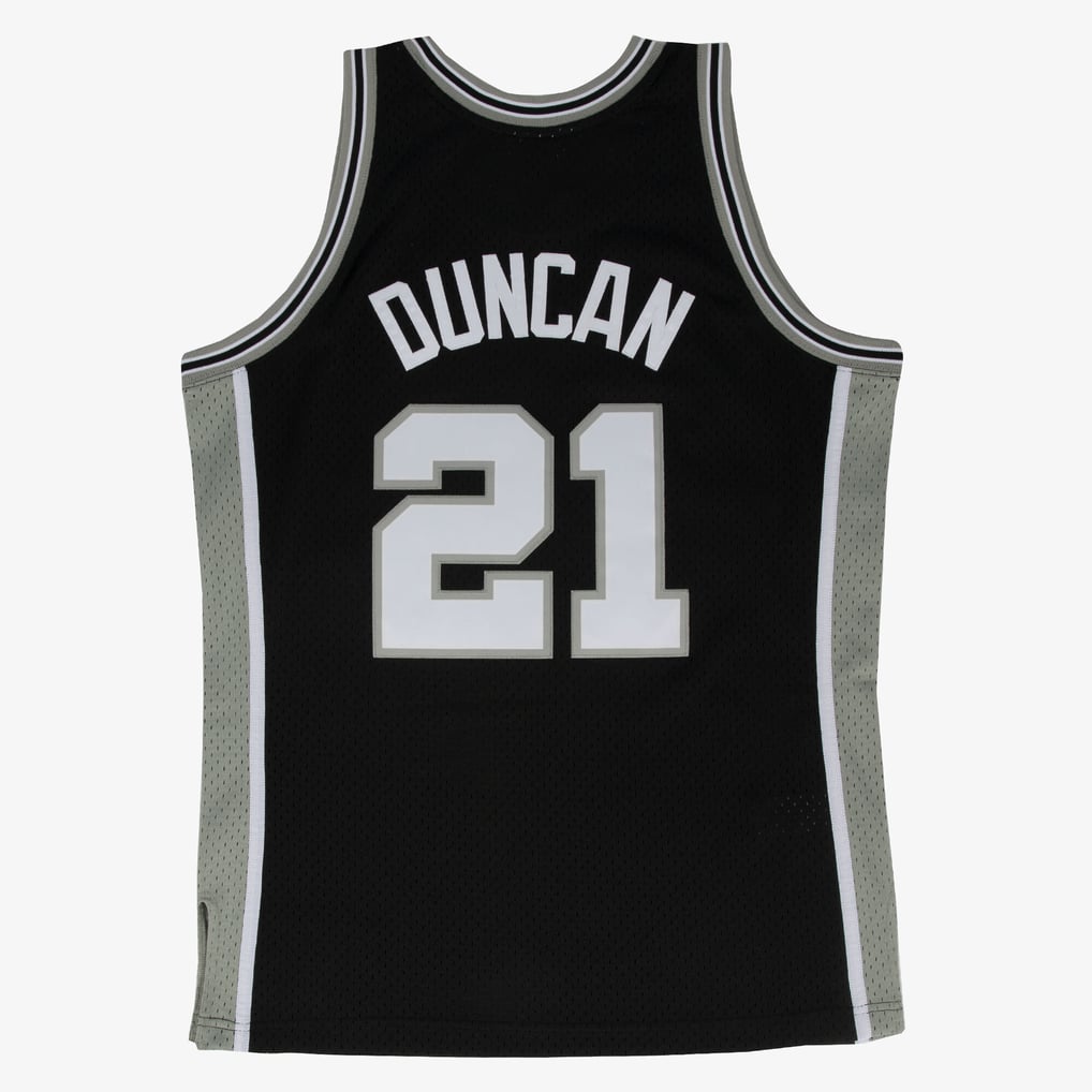 Mitchell & Ness Tim Duncan #21 San Antonio Spurs 1998-99 Hardwood Classics Swingman Jersey