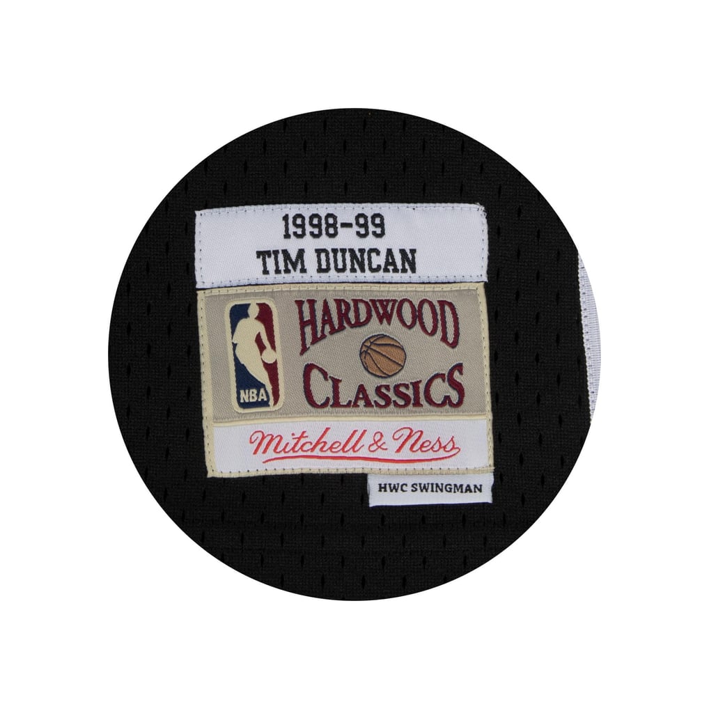 Mitchell & Ness Tim Duncan #21 San Antonio Spurs 1998-99 Hardwood Classics Swingman Jersey