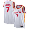 Nike Kevin Durant #7 Houston Rockets White City Edition Jersey