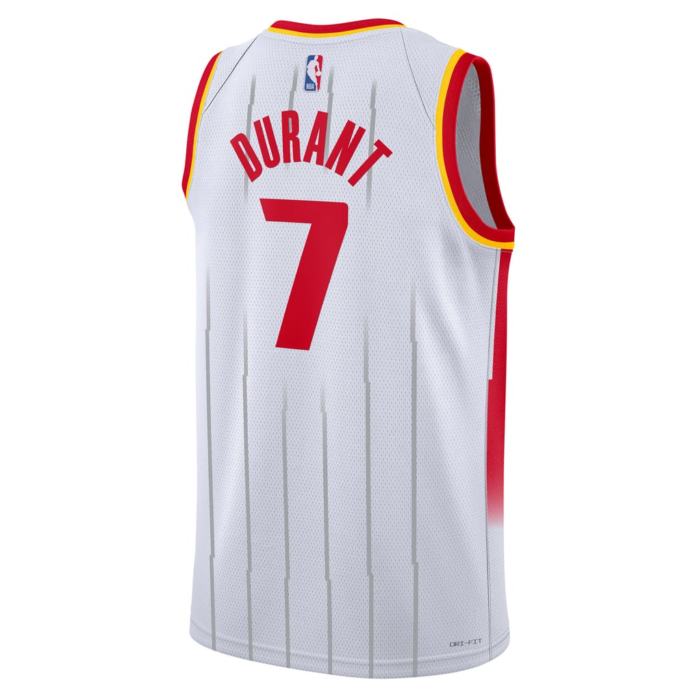 Nike Kevin Durant #7 Houston Rockets White City Edition Jersey
