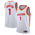 Nike Amen Thompson #1 Houston Rockets White City Edition Jersey