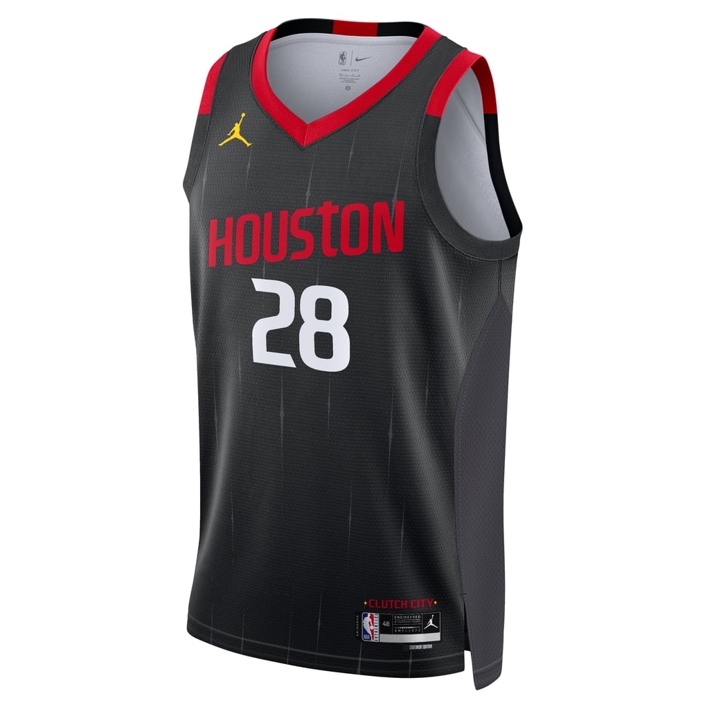 Jordan Brand Alperen Sengun #28 Houston Rockets Black Statement Edition Jersey