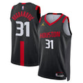 Jordan Brand Alperen Sengun #31 Houston Rockets Black Statement Edition Swingman Jersey