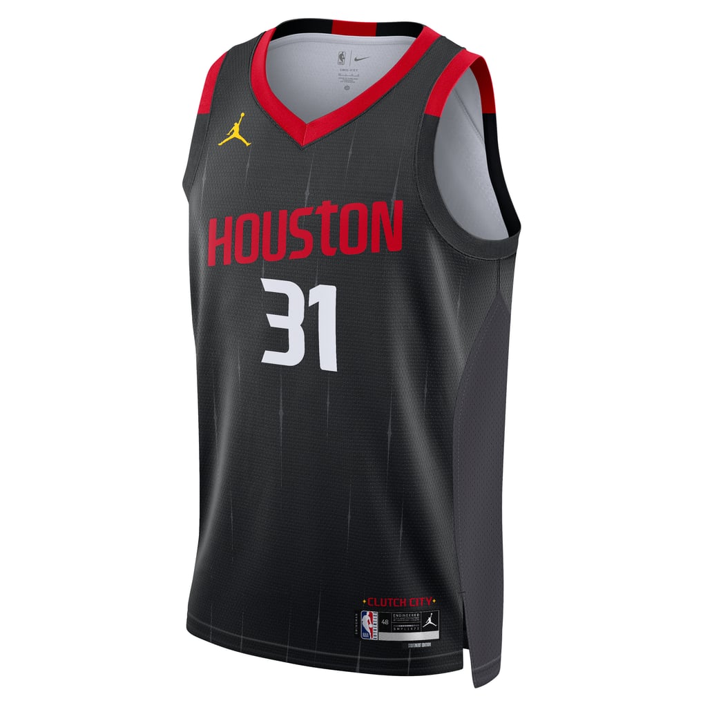 Jordan Brand Alperen Sengun #31 Houston Rockets Black Statement Edition Swingman Jersey