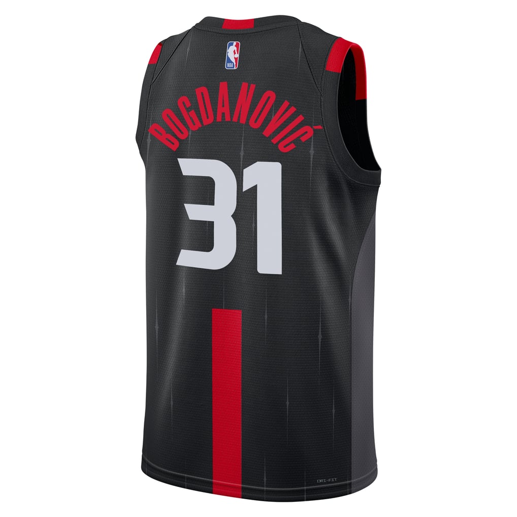 Jordan Brand Alperen Sengun #31 Houston Rockets Black Statement Edition Swingman Jersey