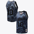 Mitchell & Ness Sam Cassell #10 Houston Rockets Galaxy Tie-Dye Hardwood Classics Swingman Jersey