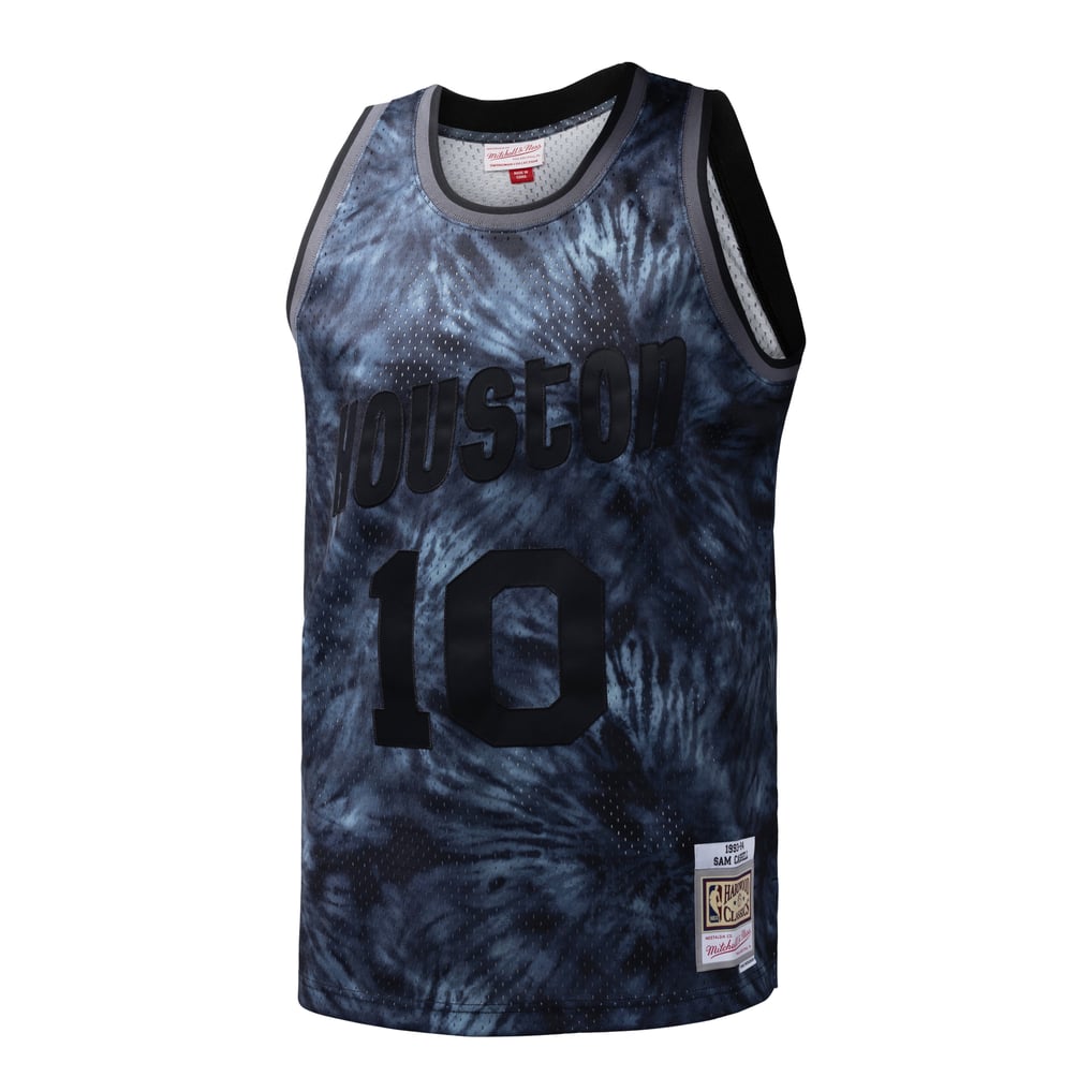 Mitchell & Ness Sam Cassell #10 Houston Rockets Galaxy Tie-Dye Hardwood Classics Swingman Jersey