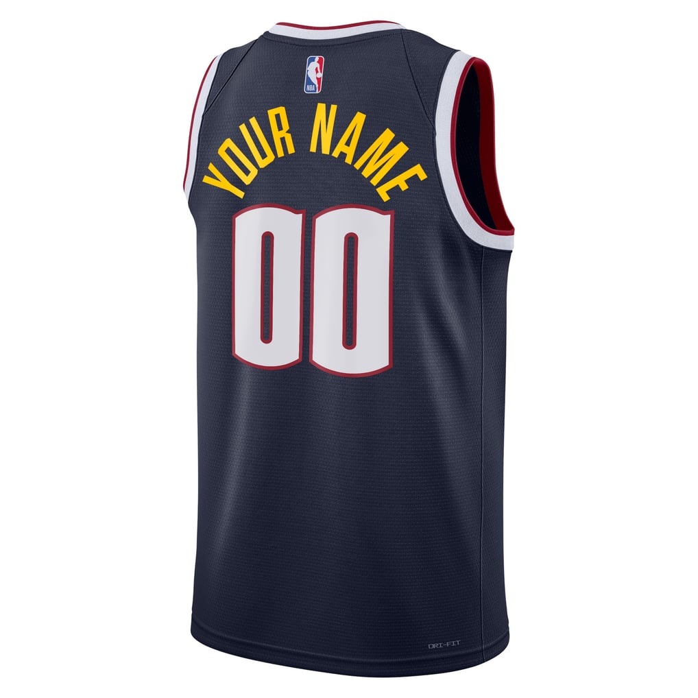 Nike Denver Nuggets Custom #00 Icon Edition Swingman Jersey