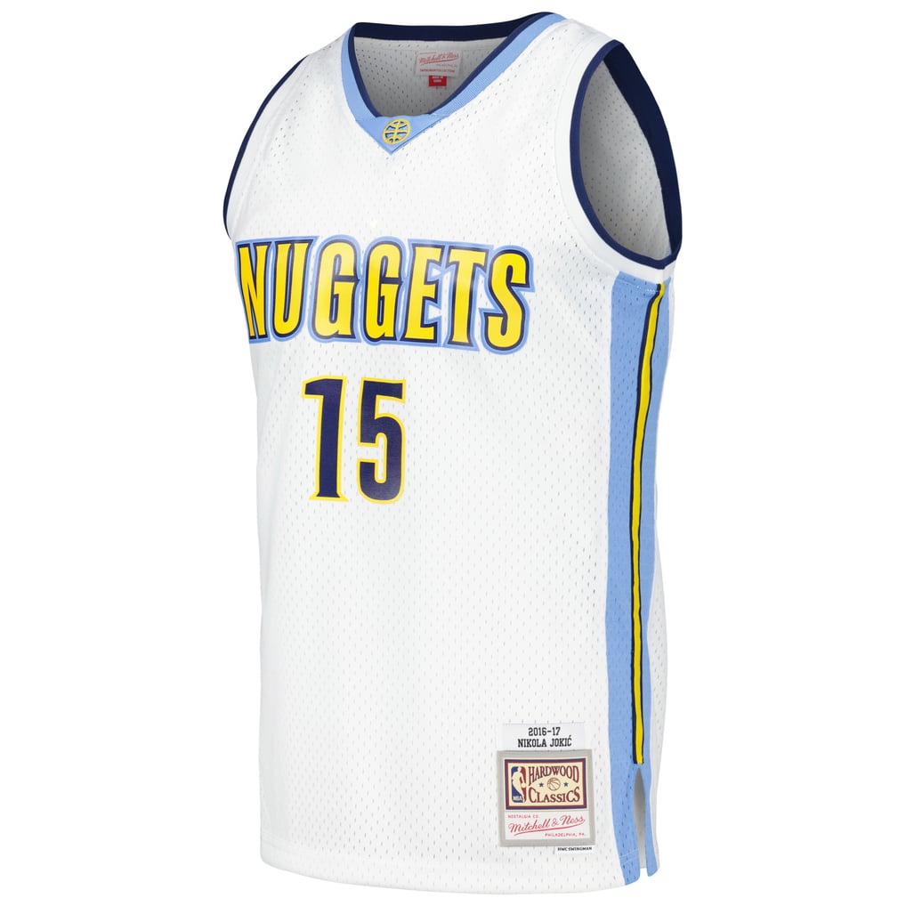 Mitchell & Ness Nikola Jokić #15 Denver Nuggets 2016-17 Hardwood Classics Swingman Jersey