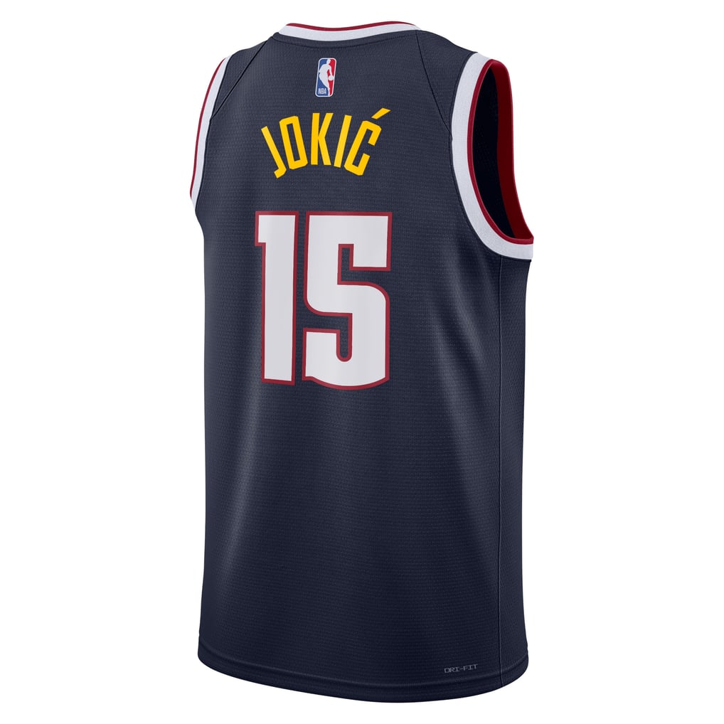 Nike Nikola Jokić #15 Denver Nuggets Icon Edition Swingman Jersey