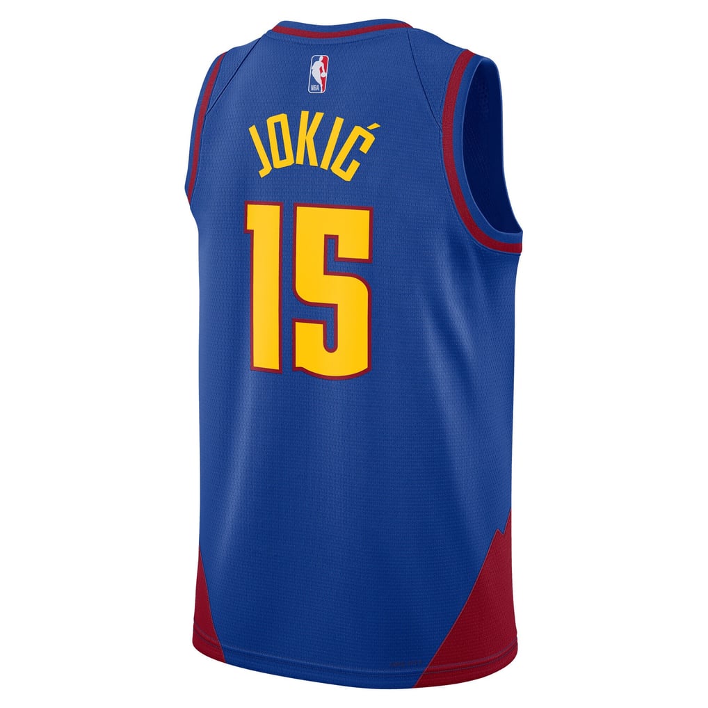 Nike Nikola Jokić #15 Denver Nuggets Icon Edition Swingman Jersey