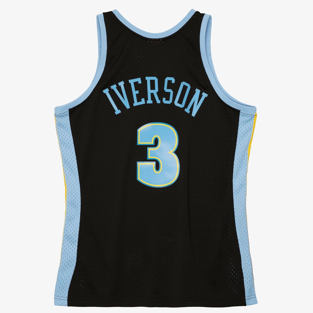Mitchell & Ness Denver Nuggets Allen Iverson #3 2006-07 Hardwood Classics Swingman Jersey