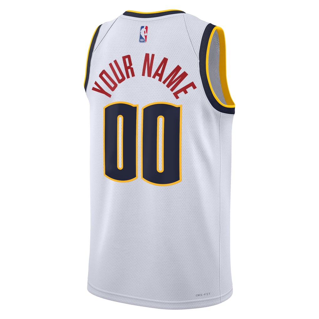 Nike Denver Nuggets Custom #00 Association Edition Swingman Jersey