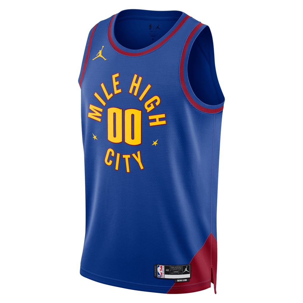 Jordan Denver Nuggets Custom #00 Statement Edition Swingman Jersey