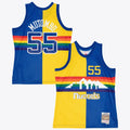 Mitchell & Ness Denver Nuggets Dikembe Mutombo #55 1991-92 Split Hardwood Classics Swingman Jersey