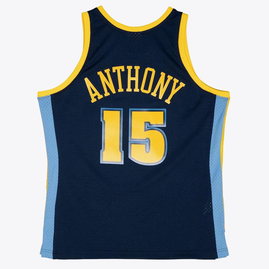 Mitchell & Ness Denver Nuggets Carmelo Anthony #15 2006-07 Hardwood Classics Swingman Jersey