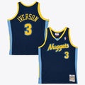 Mitchell & Ness Denver Nuggets Allen Iverson #3 2006-07 Hardwood Classics Swingman Jersey