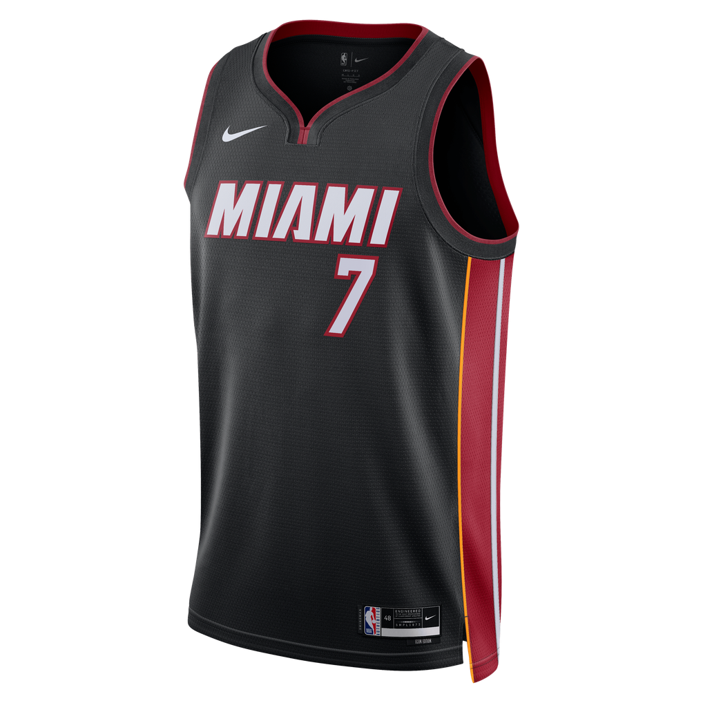 Nike Miami Heat Giannis Antetokounmpo #7 Swingman Jersey