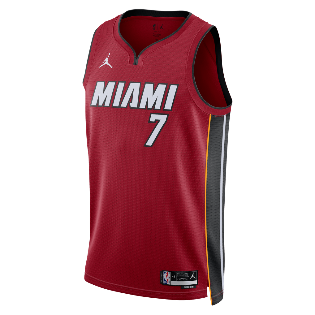 Jordan Brand Miami Heat Giannis Antetokounmpo #7 Swingman Jersey – Red Statement Edition