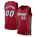 Jordan Brand Miami Heat #00 Custom Swingman Jersey – Red Statement Edition