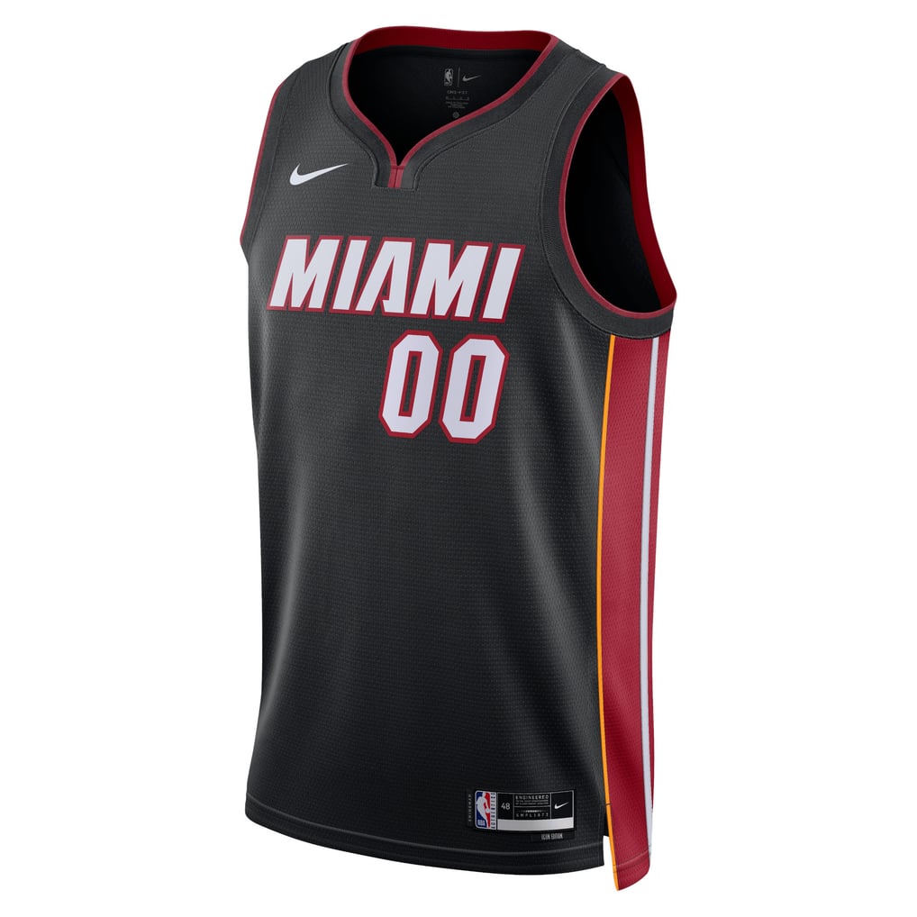Nike Miami Heat #00 Custom Swingman Jersey – Black City Edition