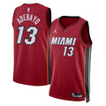 Nike nba store Jordan Brand Miami Heat Bam Adebayo #13 Statement Edition Swingman Jersey – Red basketball jerseys