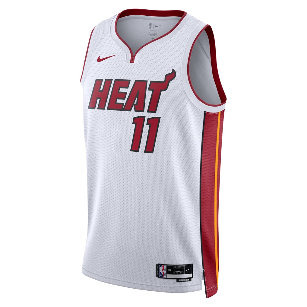 Nike nba store Miami Heat Jaime Jaquez Jr. #11 Association Edition Swingman Jersey – White basketball jerseys