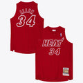 Nike nba store Mitchell & Ness Miami Heat Ray Allen #34 Hardwood Classics 2012 Christmas Day Authentic Jersey – Red  basketball jerseys