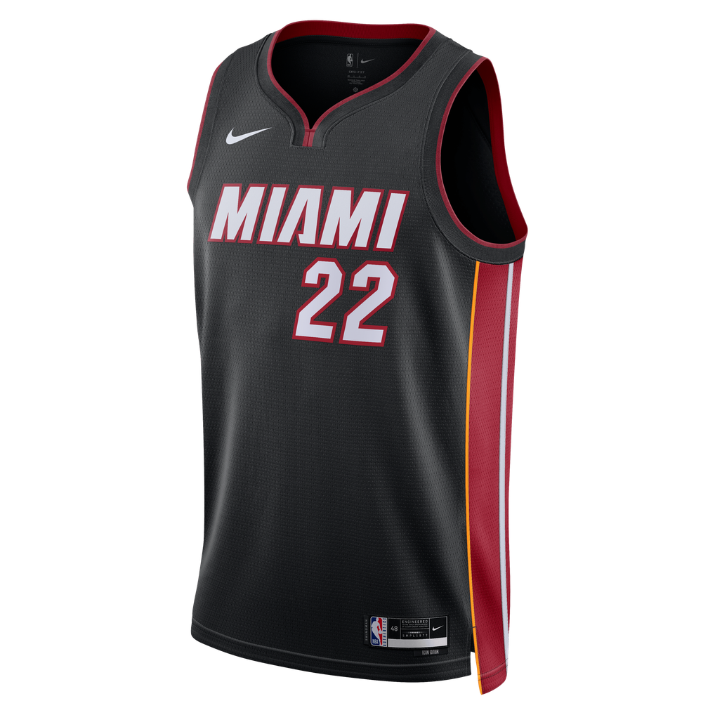 Nike nba store  Miami Heat Andrew Wiggins #22 Icon Edition Swingman Jersey – Black  basketball jerseys