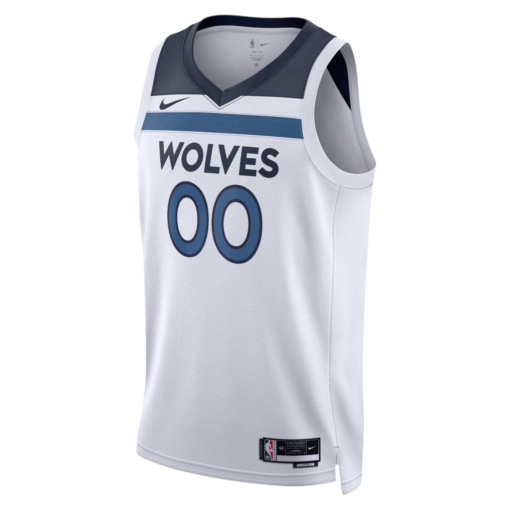 Nike Minnesota Timberwolves Custom Association Edition Swingman Jersey – White