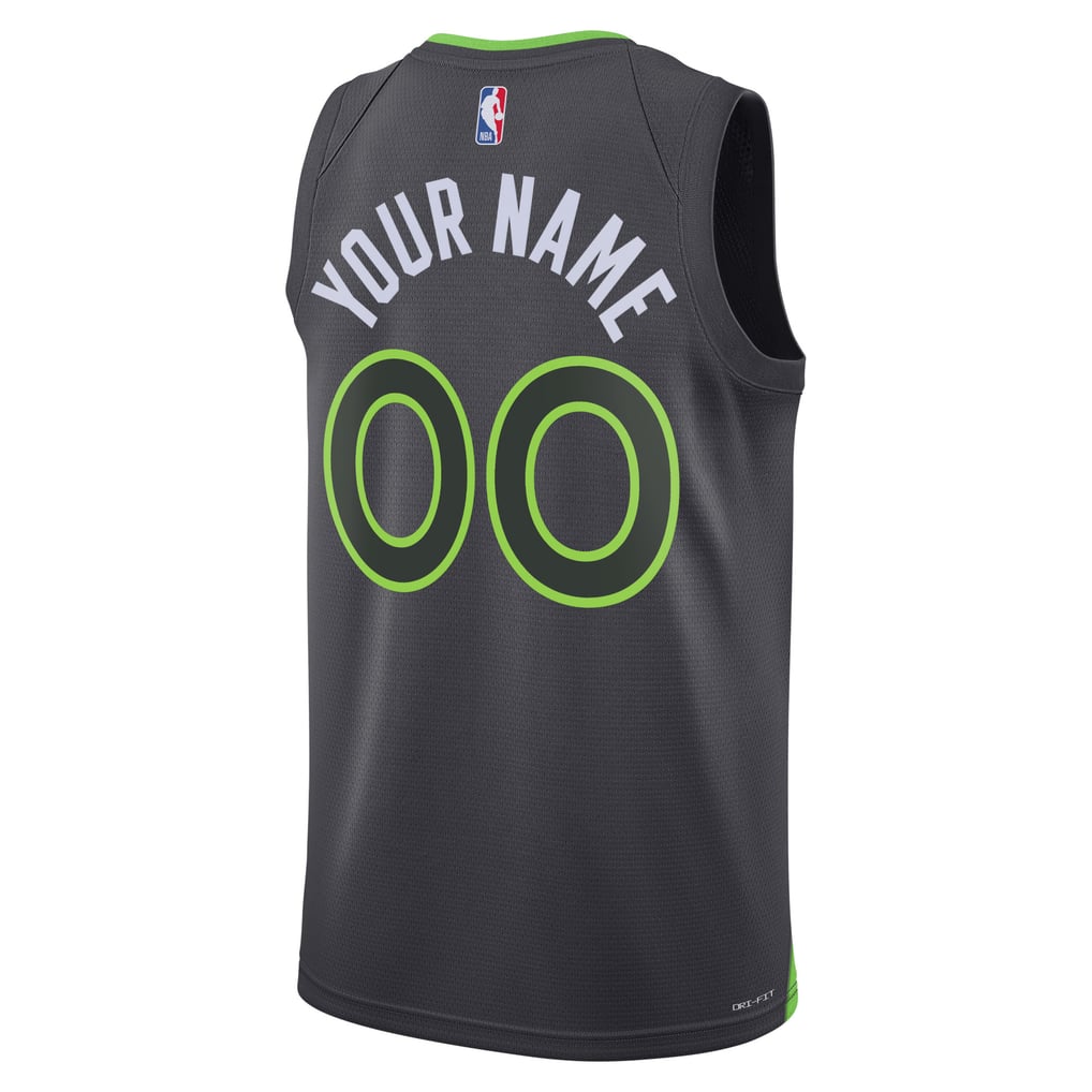 Jordan Brand Minnesota Timberwolves Custom Statement Edition Swingman Jersey – Black