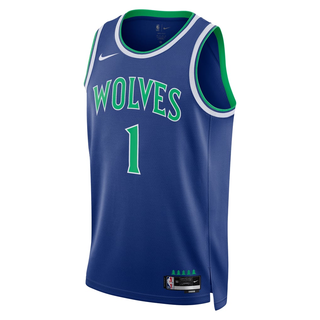 Nike Minnesota Timberwolves LaMelo Ball #1 Icon Edition Swingman Jersey – Blue