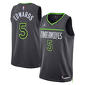 Jordan Brand Minnesota Timberwolves Anthony Edwards #5 Statement Edition Swingman Jersey – Dark Grey