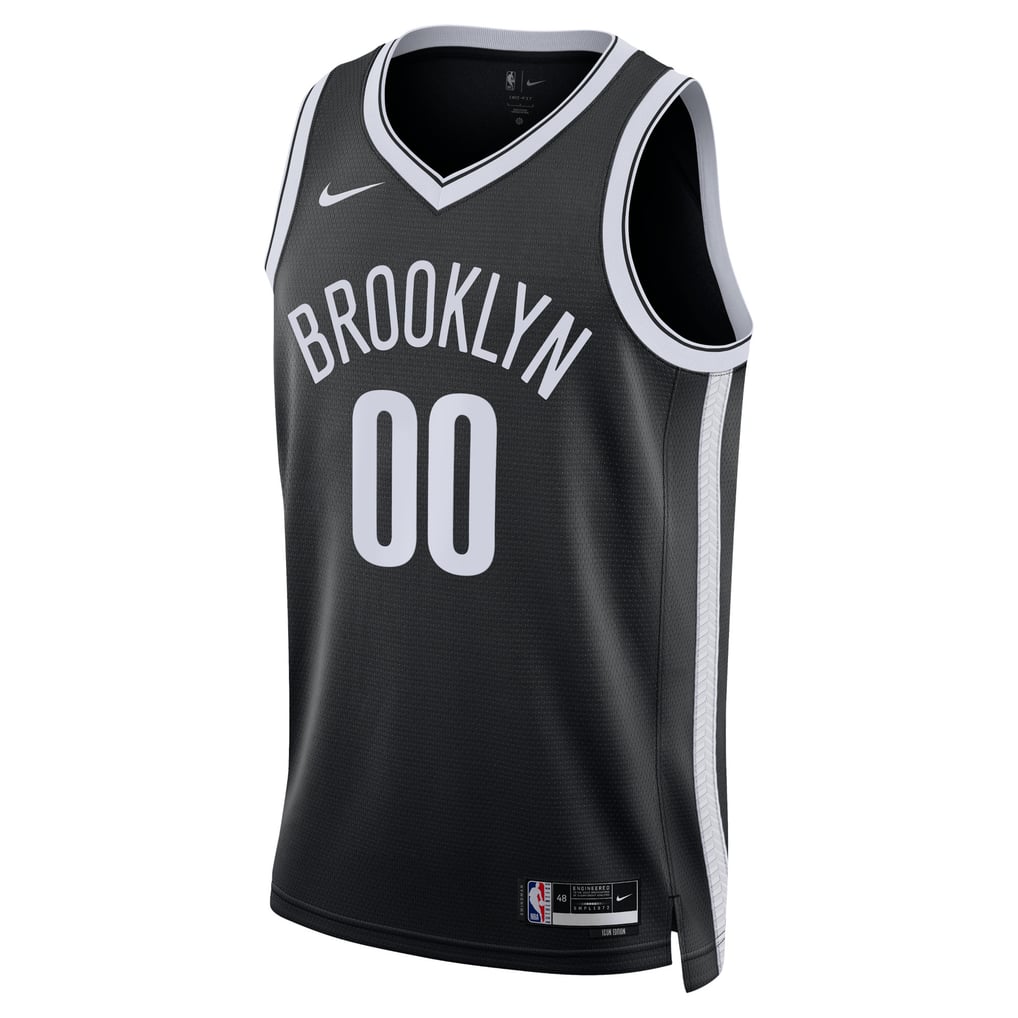Nike Brooklyn Nets Custom Icon Edition Swingman Jersey – Black