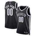 Nike Brooklyn Nets Custom Icon Edition Swingman Jersey – Black