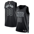 Jordan Brand Brooklyn Nets Custom Statement Edition Swingman Jersey – Black