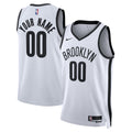 Nike Brooklyn Nets Custom Association Edition Swingman Jersey – White
