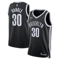 Nike Brooklyn Nets Julius Randle #30 Icon Edition Swingman Jersey – Black