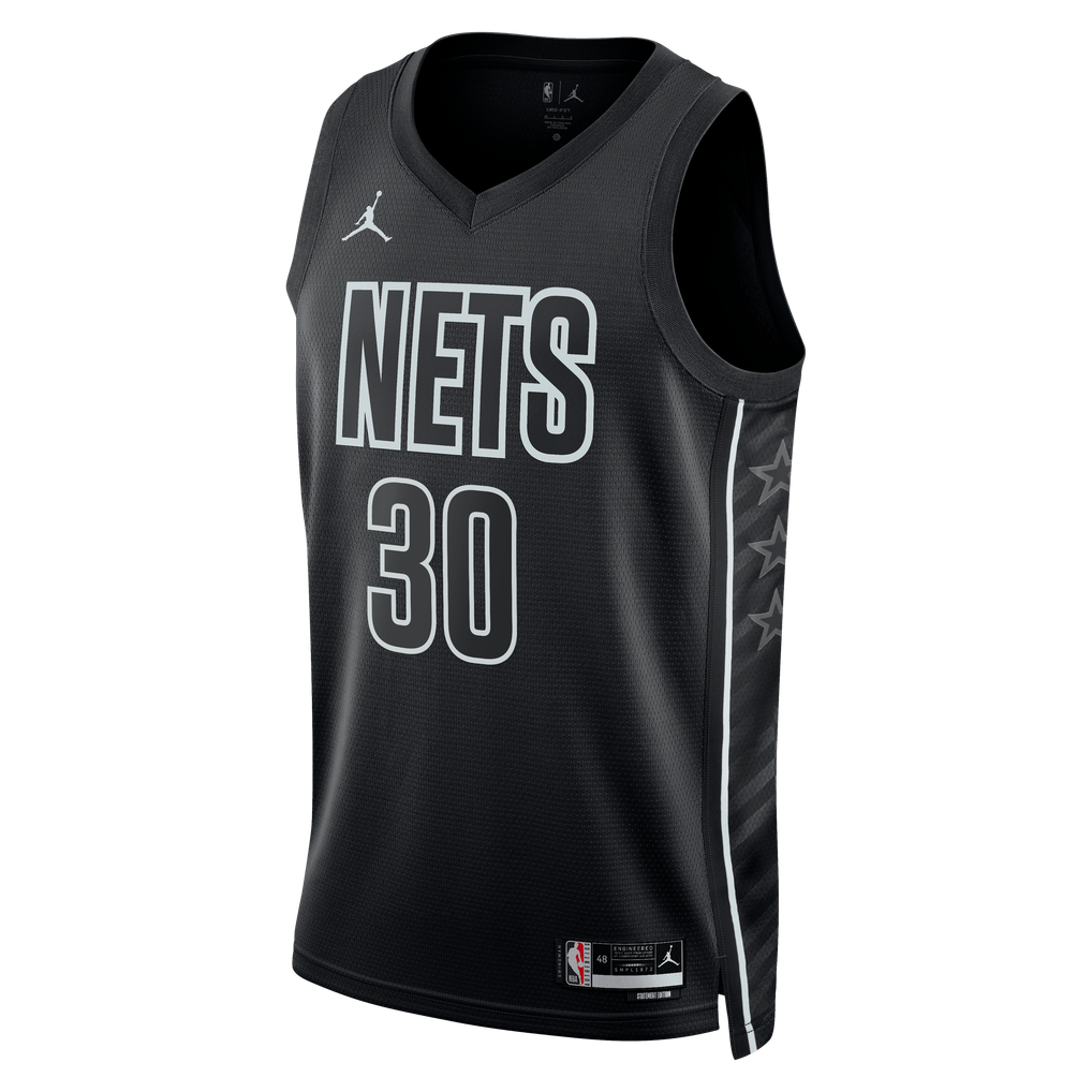 Jordan Brand Brooklyn Nets Julius Randle #30 Statement Edition Swingman Jersey – Black