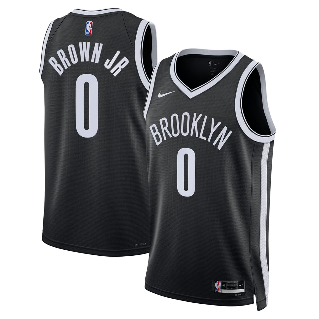 Nike Brooklyn Nets Cam Thomas #0 Icon Edition Swingman Jersey – Black