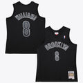 Mitchell & Ness Brooklyn Nets Deron Williams #8 Hardwood Classics Swingman Jersey – Black