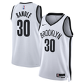 Nike Brooklyn Nets Julius Randle #30 Association Edition Swingman Jersey – White
