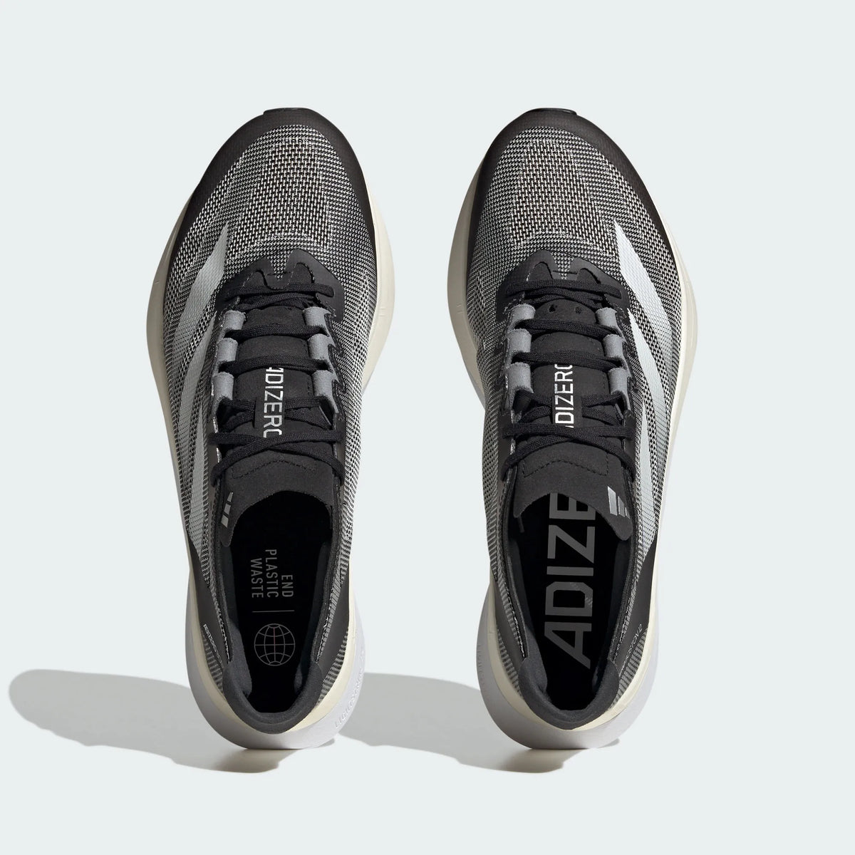 Adidas Adizero Boston 12 Black / Silver / Off-White