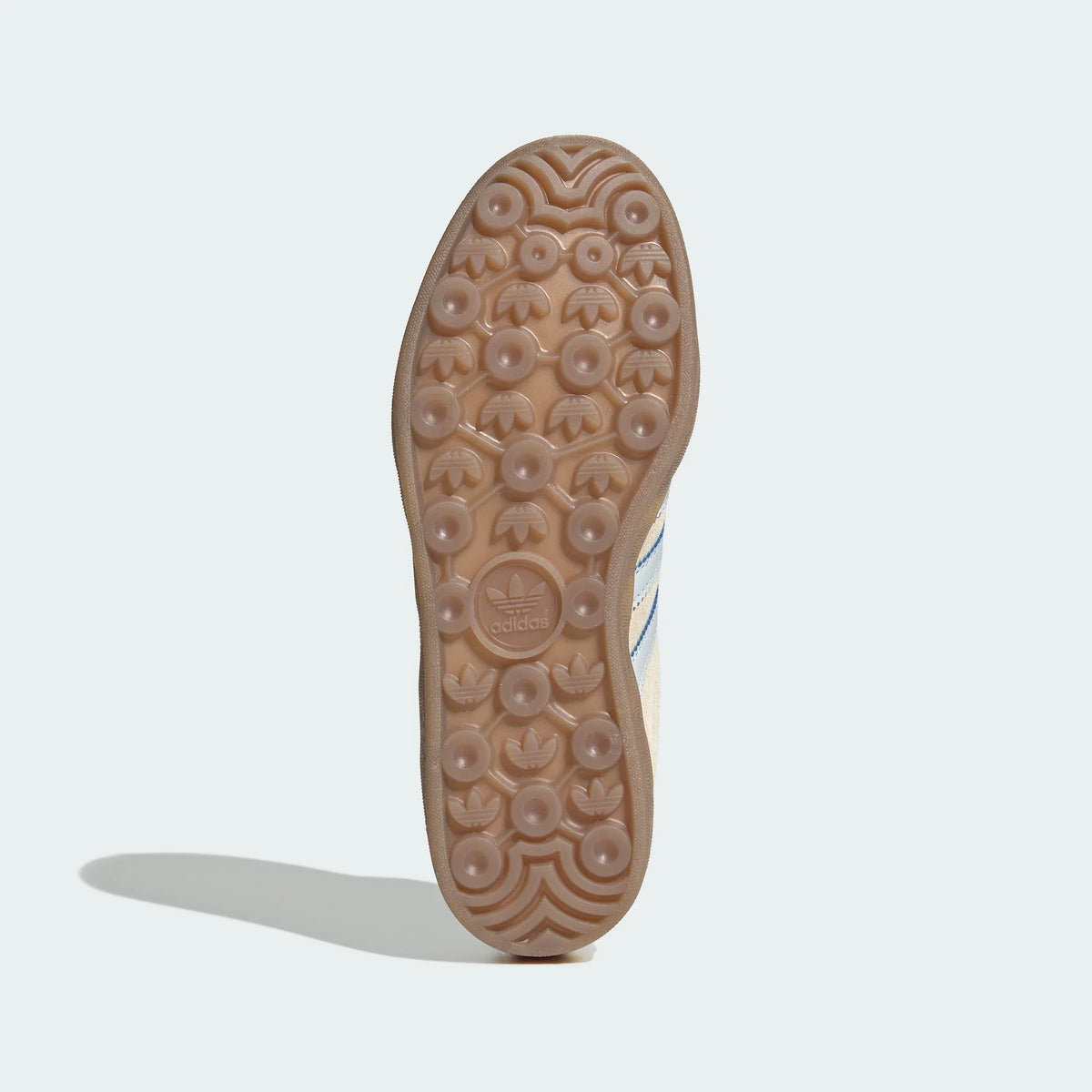 Adidas Originals – Beige / Light Blue Suede Casual Sneakers