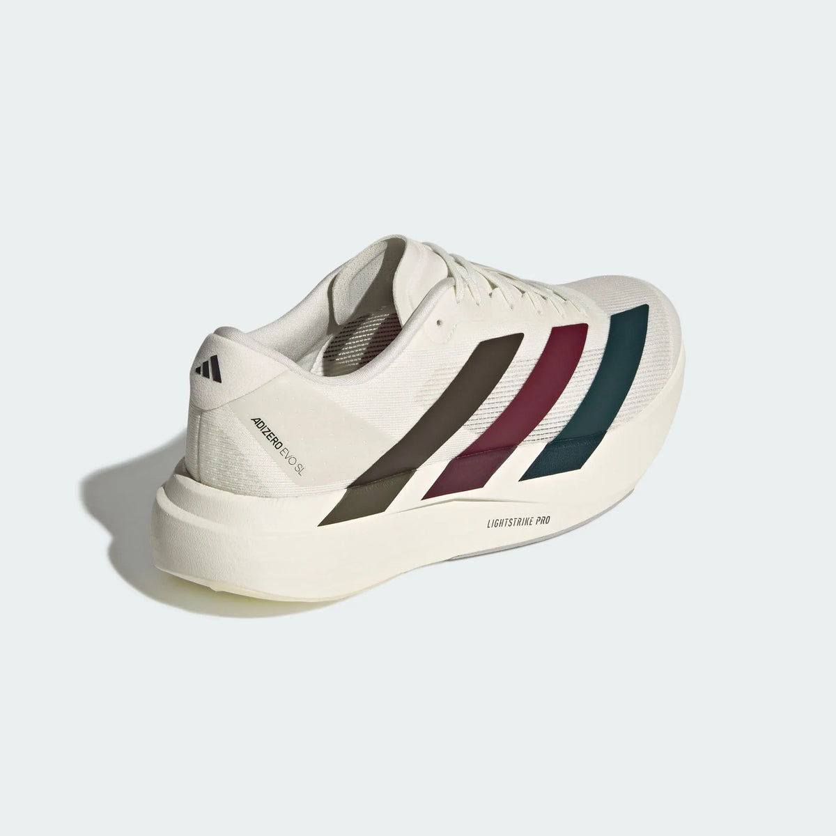 Adidas Adizero Evo SL Off-White / Teal / Burgundy / Brown